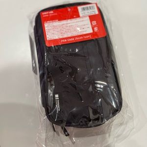 lihit lab book-style pencil case (black)